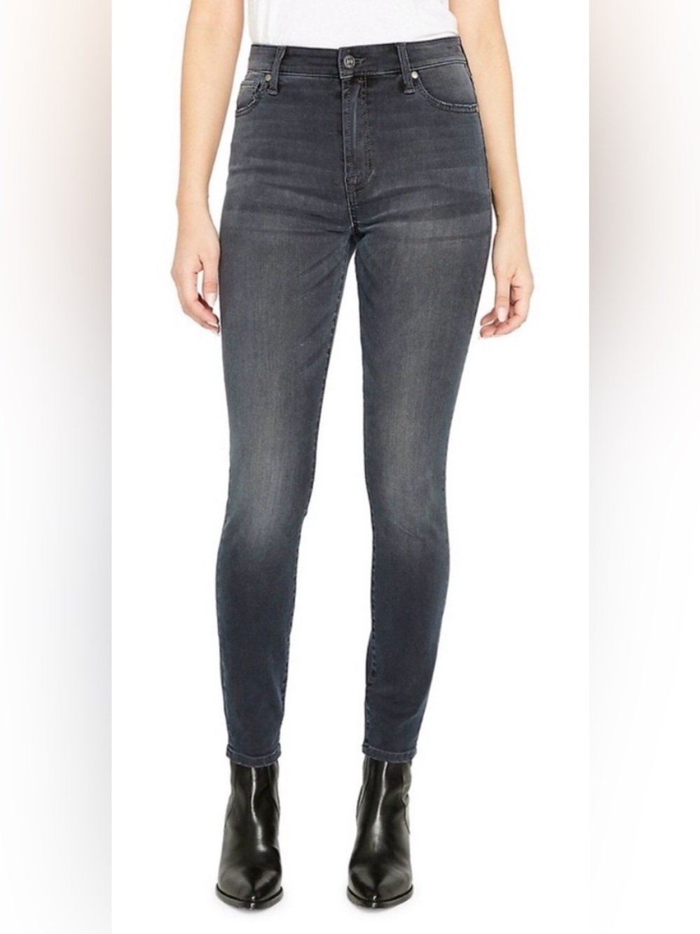 Buffalo Black High Rise Skinny Jeans
